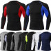 Men's Quick Dry Long Sleeve Rash Guard Shirts Lightweight Sun Protection T-Shirt