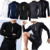 Men's UPF 50+ Sun Protection Long Sleeve Shirts Quick Dry Fitness Sportwear