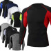 Men's Quick Dry Long Sleeve Rash Guard Shirts Lightweight Sun Protection T-Shirt