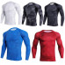 Mens Sports Shirt Long Sleeve Shirt Dry-Fit Moisture Wicking Athletic T-Shirt 