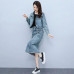 2023 Fashion Women Denim 2pcs Skirts Suits Korean Tops Short Jean Jackets Casual