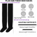 Plus Size Girls Ladies Women Thigh High Over the Knee Socks Extra Long Stockings