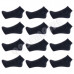 12 Pairs lot Wholesale Women Casual Low Cut Ankle Socks 9-11