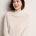 2023 Cashmere sweater Women's knitting 100% wool turtleneck pullover